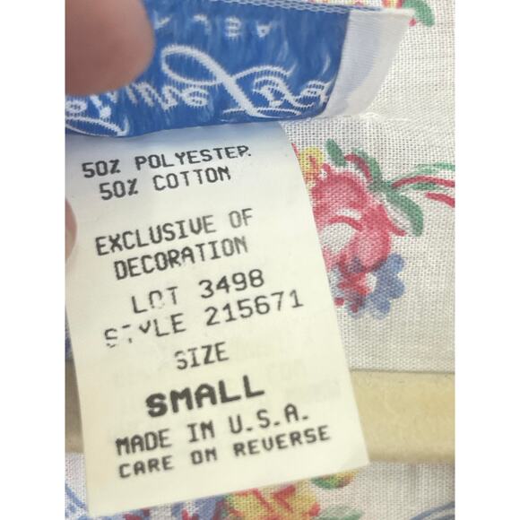 Leisure Life Women Multicolor Floral Maxi Dress Gown Size Small - Picture 5 of 5